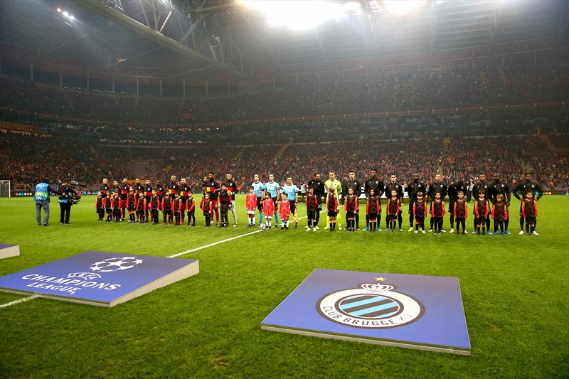 Galatasaray - Club Brugge maçından en özel kareler burada